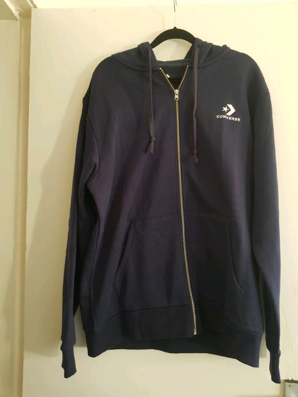 mens converse zip hoodie
